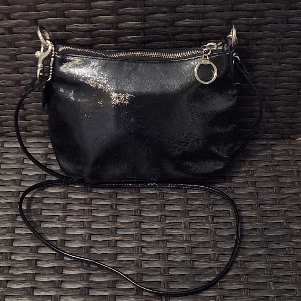 Y2K‎ Coach Poppy Patent Leather Crossbody Bag